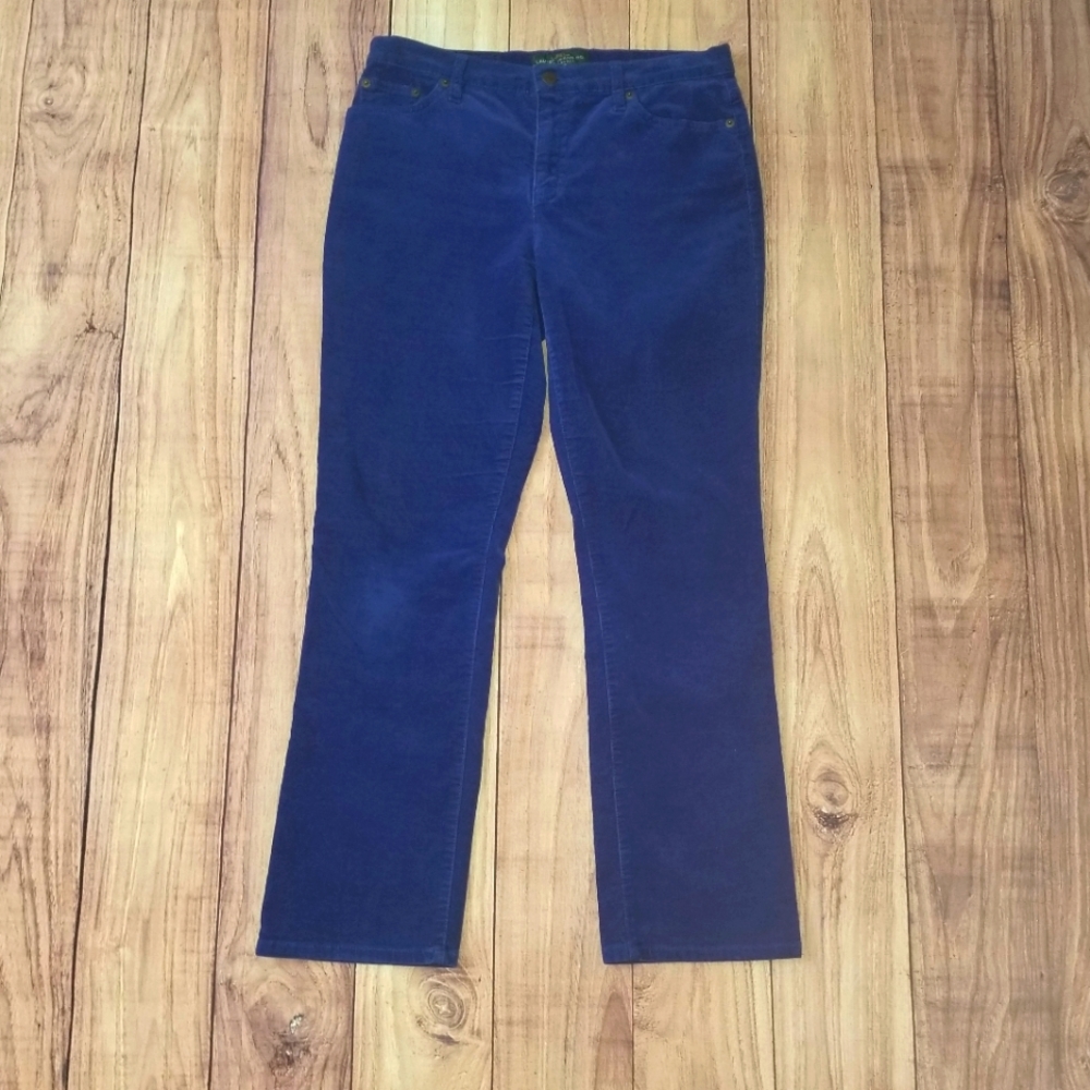 LRL Lauren Jeans Co. Blue Corduroys Size 8P
